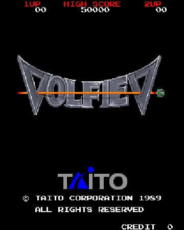 Volfied (World) screen shot title